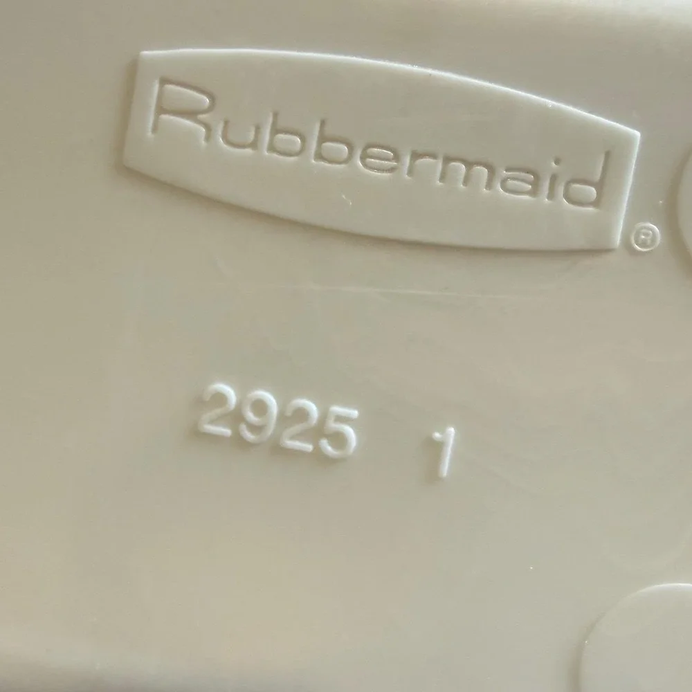 Vintage Rubbermaid 2925 Almond Silverware Tray Flatware Drawer Organizer USA‎